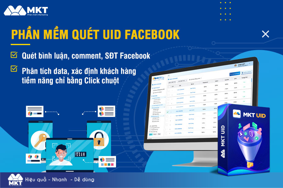Phần mềm quét data khách hàng MKT Data