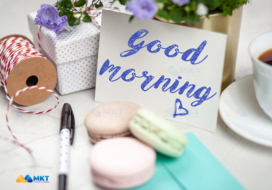 STT tăng tương tác bán hàng chào buổi sáng