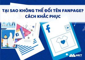 tại sao không thể đổi tên fanpage