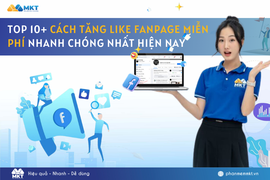 cách tăng like fanpage miễn phí