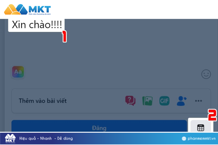 Cách lên lịch đăng bài trên page