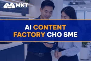 AI Content Factory Cho SME: Sản Xuất 100 Bài + 30 Video Trong 1 Ngày